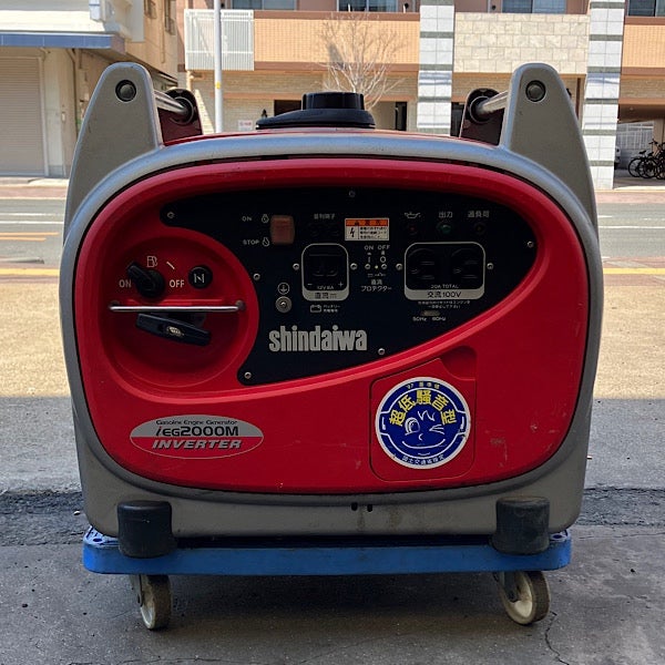 shindaiwa/新ダイワ 2.0kVA 防音型インバーター発電機 iEG2000M-Y