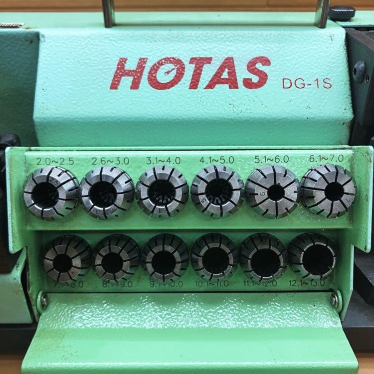HOTAS/ホータス DG-1S ドリル研磨機 2～13mm用 P-CBシリーズコレット