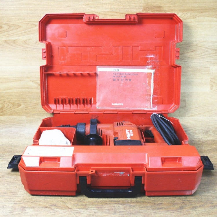 HILTI ヒルティ　ハンマードリル　TE24 HILTI/ヒルティ TE24 ロータリーハンマー 100V ハンマードリル 3100打
