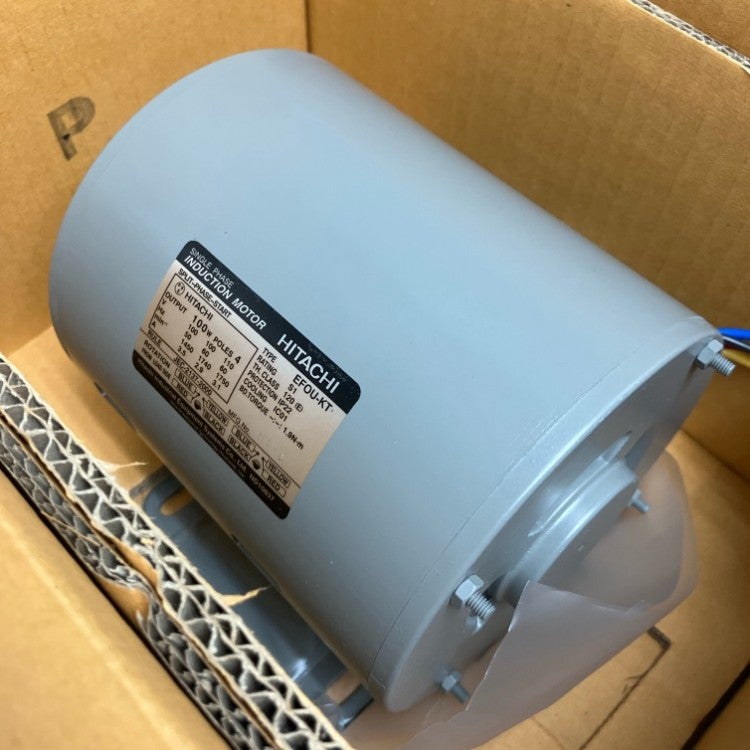 HITACHI/日立産機システム EFOU-KT 0.1KW 4P 100V 単相モータ 分相始動 HITACHI/日立産機システム EFOU-KT 0.1KW 4P 100V 単相モータ 分相始動