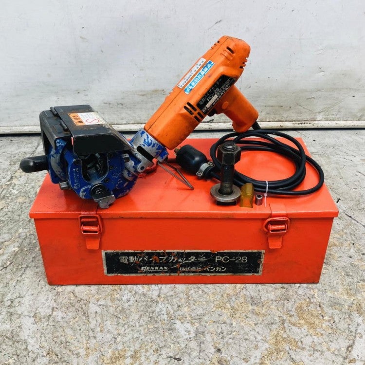 中古品●ベンカン 電動パイプカッター PC-28●K●IT5LA6FQABMO BENKAN/ベンカン PC-28 電動パイプカッター(2) | 機械工具のMugendou
