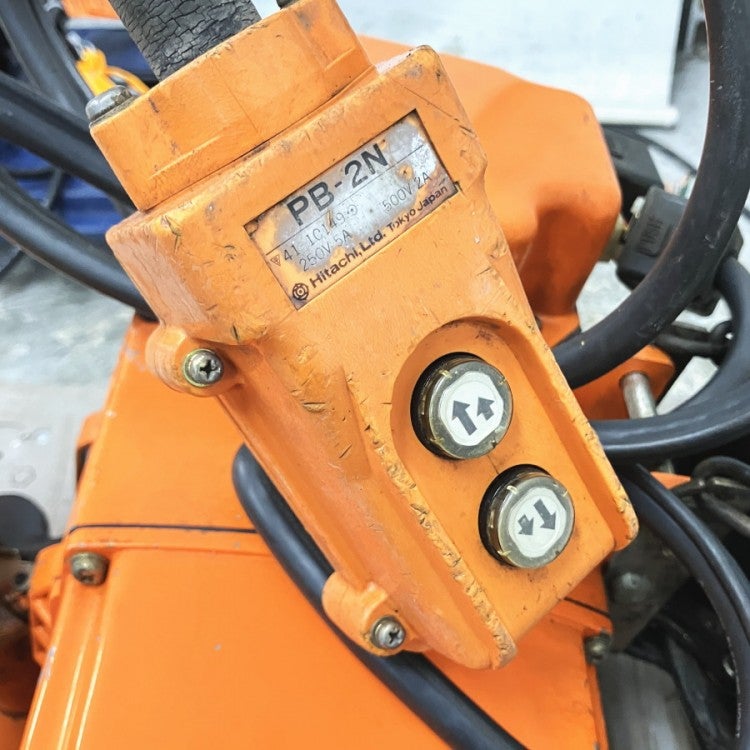 HITACHI/日立 1/2SNH 500kg電動チェーンブロック トロリ付 揚程9m