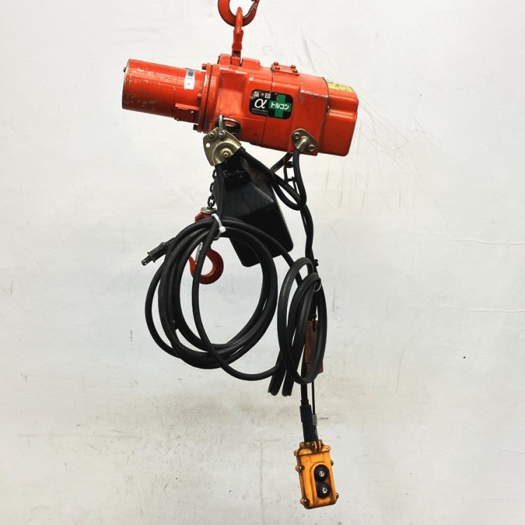ELEPHANT/象印 αS-01 100kg 電動チェーンブロック 100V | 機械工具の