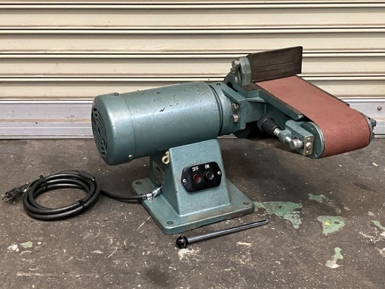 HITACHI/日立工機 100mm 570W 卓上ベルトグラインダー BG-100 | 機械