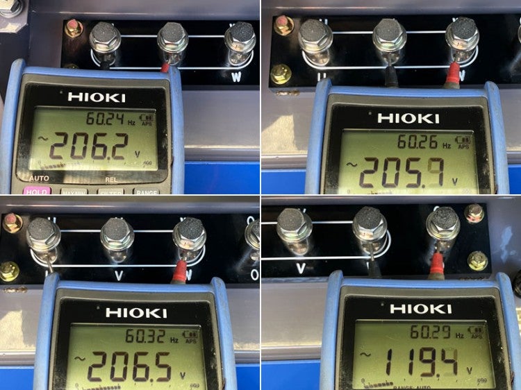 Denyo/デンヨー 7.5kVA ディーゼルエンジン発電機 TLG-7.5LSK 運転9