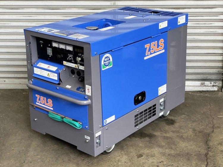 Denyo/デンヨー 7.5kVA ディーゼルエンジン発電機 TLG-7.5LSK 運転2