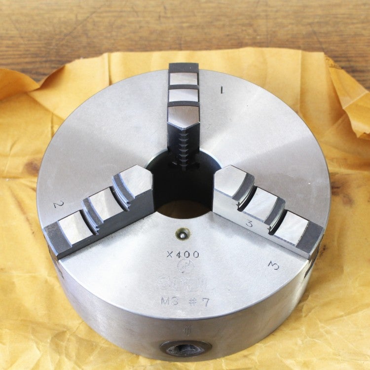 SOUL/帝国チャック MS#7 スクロールチャック 7インチ/190mm | 機械工具 