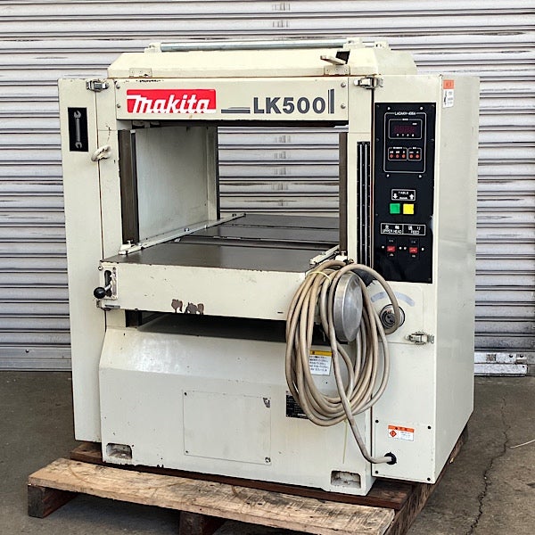 引取限定・大阪吹田】Makita/マキタ 自動一面カンナ盤 LK500 三相200V