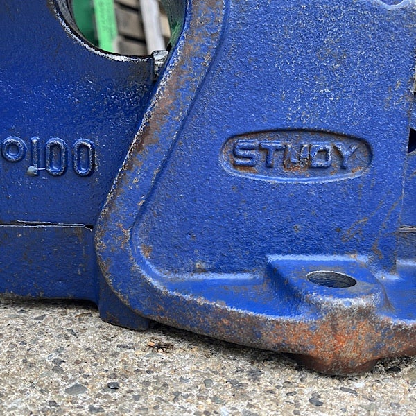 ERON/ナベヤ STUDY No.100 強力リード型バイス 100mm ○131784 | 機械