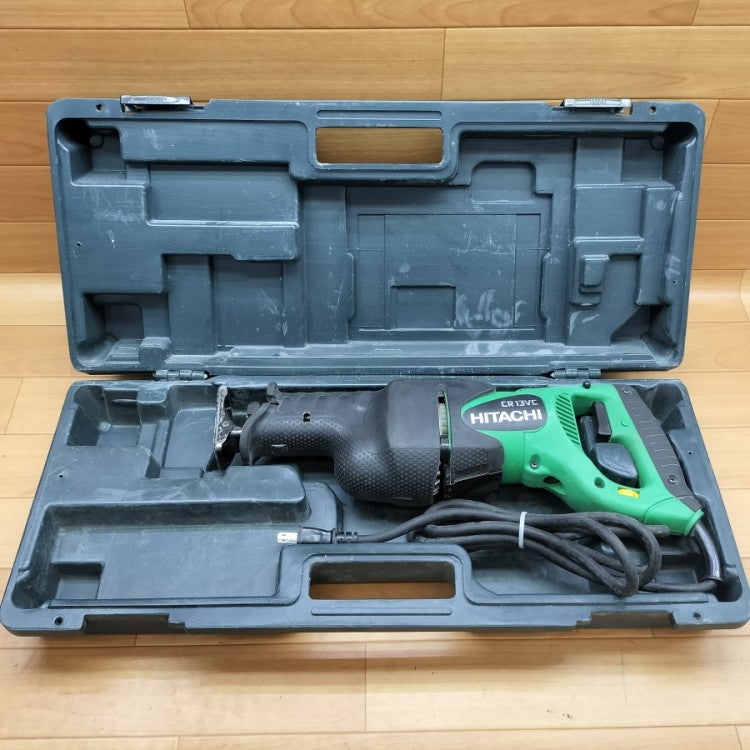 【動作確認済み】日立工機 セーバーソー CR13VC 無段変速 130mm 電動のこぎり 電子セーバソー：CR13VC