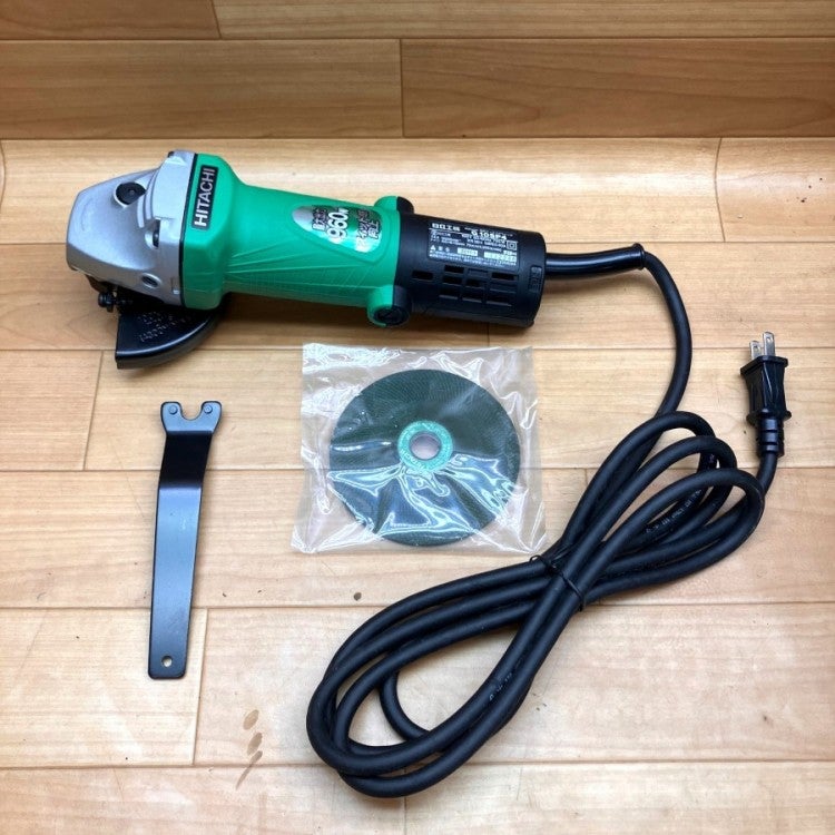 未使用品) HITACHI/日立工機 100mm 電気ディスクグラインダ G10SP4