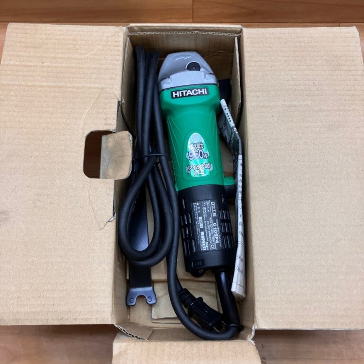 【北見市発】ヒタチ HITACHI 日立 100mm電子ディスクグラインダ G10VE 2017年製 緑 (D6448atnnYM) HiKOKI G10VE オークション比較 - 価格.com