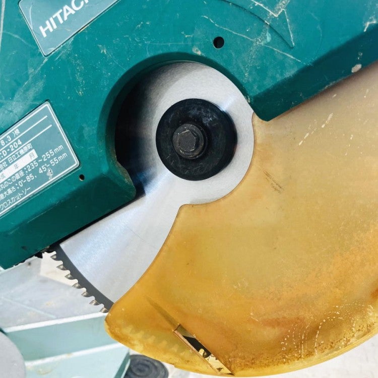 日立工機 255㎜卓上スライドマルノコ C10FSA 現状品］HITACHI/日立 C10FSA 255mm 木工用 卓上スライド丸のこ : 無限