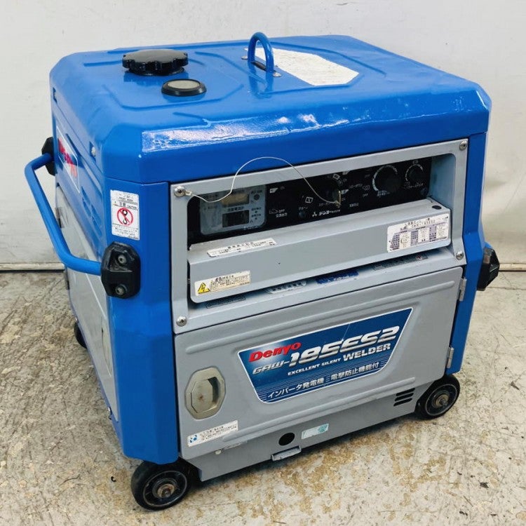 DENYO デンヨー GAW-185ES2 防音型エンジン発電機兼溶接機 エンジン