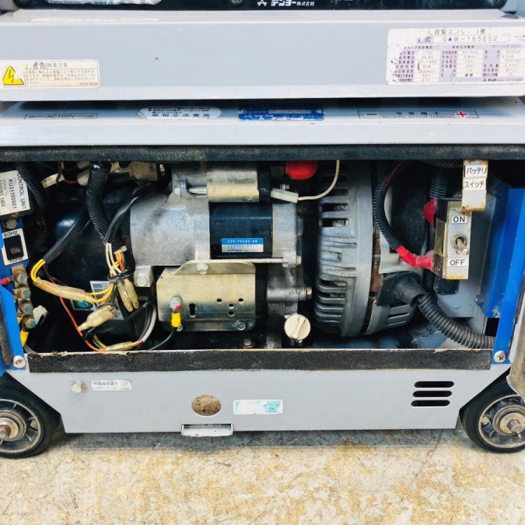 DENYO デンヨー GAW-185ES2 防音型エンジン発電機兼溶接機 エンジン