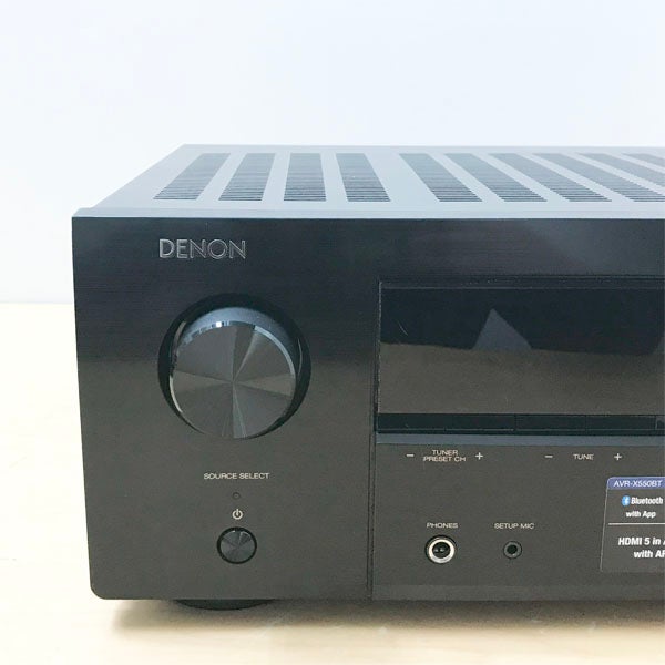 DENON/デノン AVR-X550BT 5.2ch AVサラウンドレシーバー 2021年製