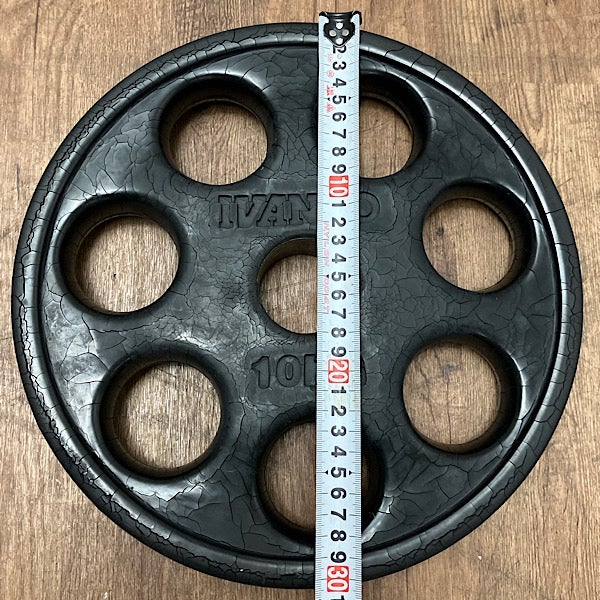 IVANKO/イヴァンコ社製 10kg 2枚セット オリンピックラバーイージー