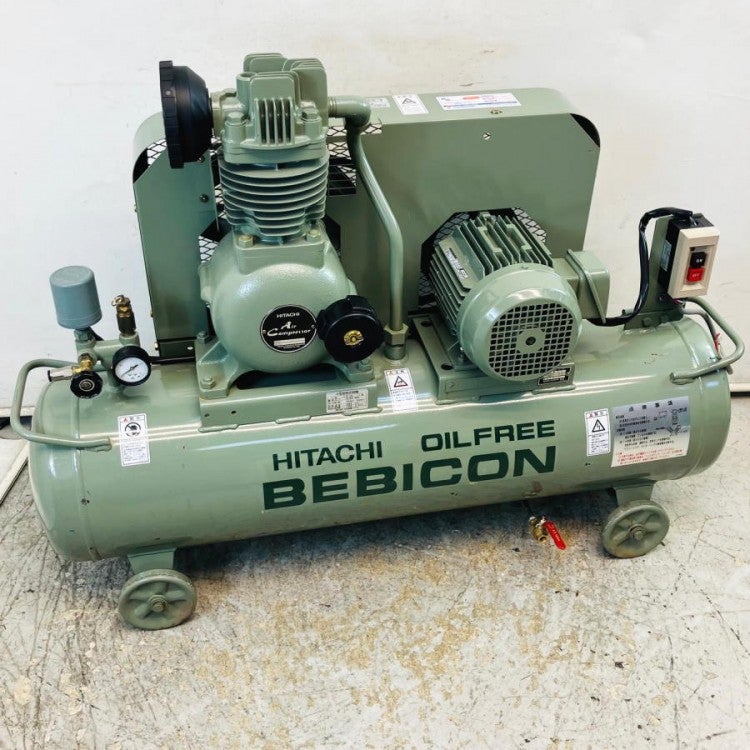 HITACHIエアーコンプレッサー 日立コンプレッサー Air compressor 空気圧縮機 HITACHI 日立産機 1