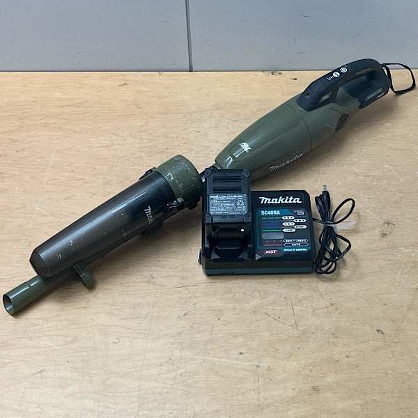 Makita/マキタ CL001G 充電式クリーナ 40Vmax バッテリー・充電器