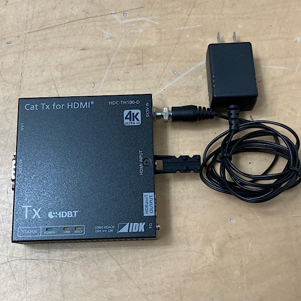 IDK/アイ・ディ・ケイ HDC-TH100-D HDMIツイストペア延長器 HDBaseT