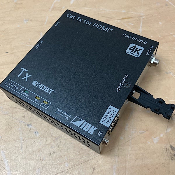 IDK/アイ・ディ・ケイ HDC-TH100-D HDMIツイストペア延長器 HDBaseT