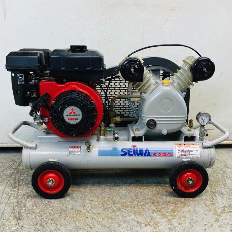 SEIWA/精和産業 SC-22GMS エンジンコンプレッサー | 機械工具の
