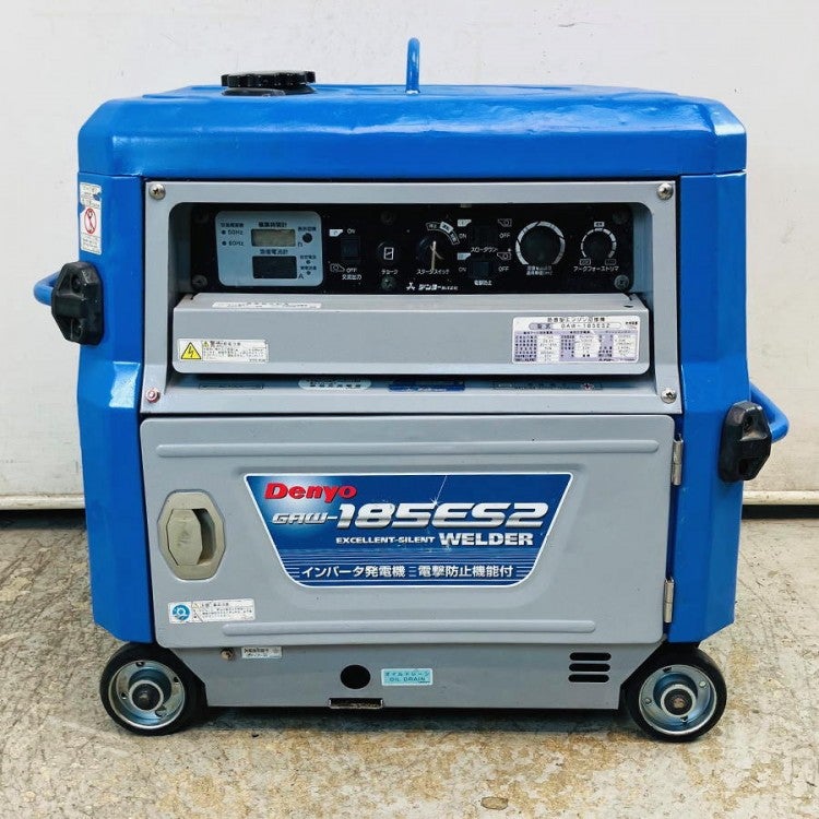DENYO/デンヨー GAW-185ES2 防音型エンジン発電機兼溶接機 エンジン