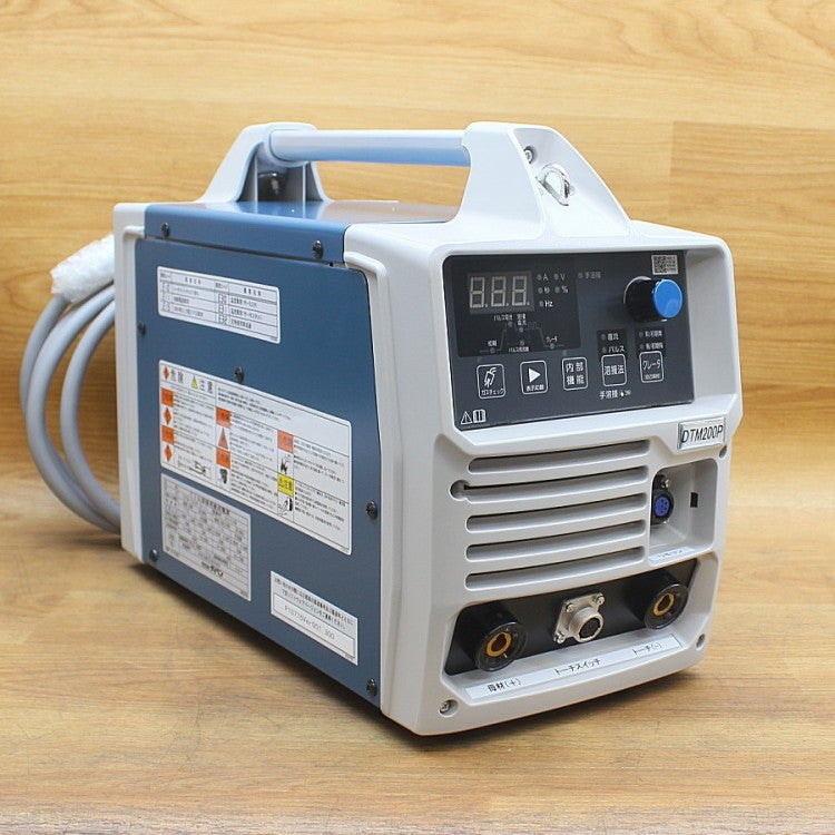DAIHEN/ダイヘン DTM-200P ポータブル直流パルスTIG溶接機 デジタル 