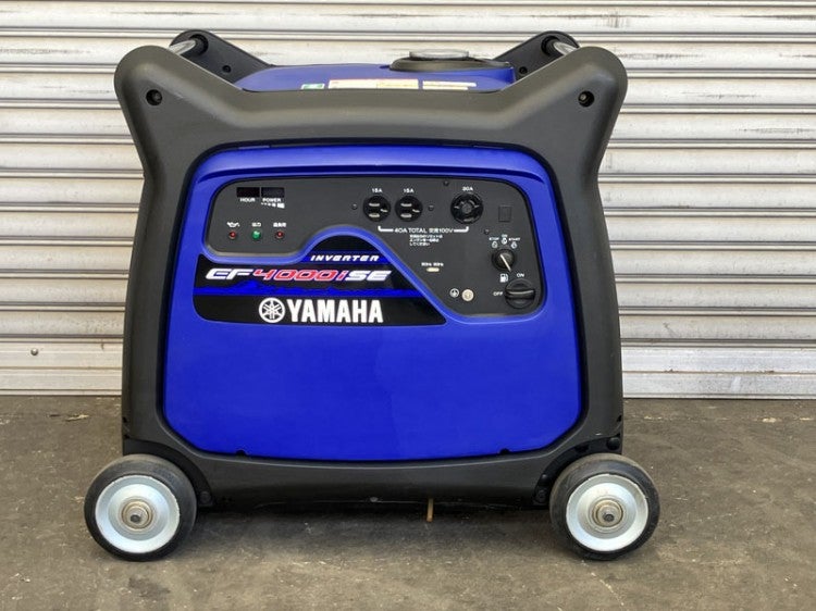 ヤマハ YAMAHA EF4000iSE インバータ発電機【野田愛宕店】【店頭取引限定】【未使用】管理番号：ITMU2YUMSHEO YAMAHA/ヤマハ 4.0kVA インバーター発電機 EF4000iSE 45時間 | 機械