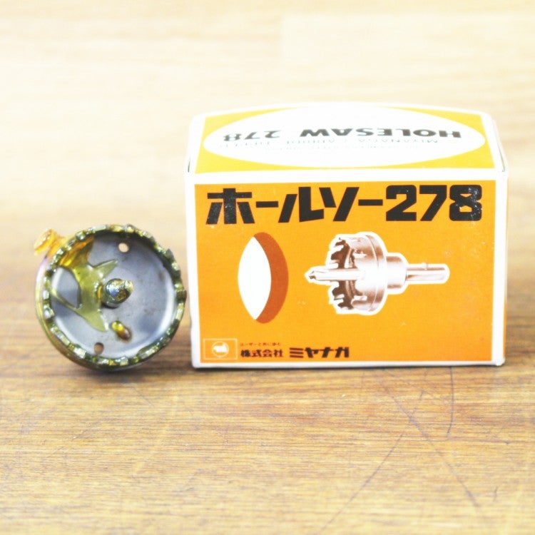 ミヤナガ 278041 ホールソー 278シリーズ φ41mm ステンレス板/鋼板