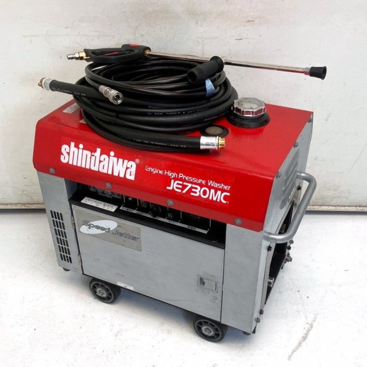 shindaiwa 高圧洗浄機 本体 Shindaiwa/新ダイワ/やまびこ 防音型エンジン高圧洗浄機 低圧多水量型