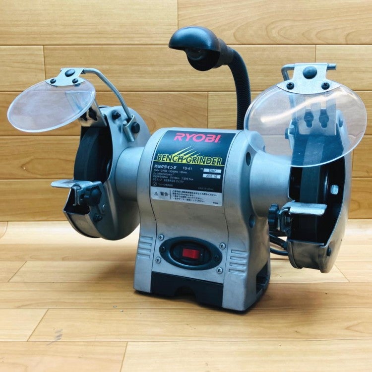 RYOBI/リョービ TG-61 150mm 両頭グラインダー | 機械工具のMugendou