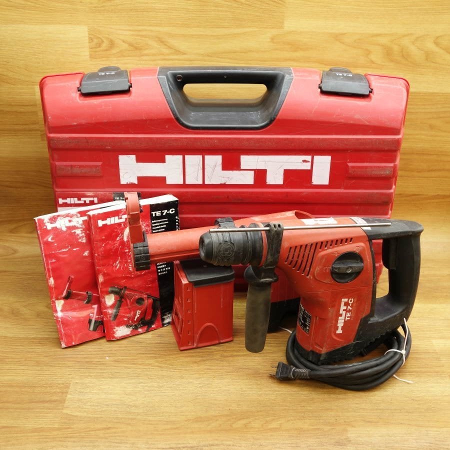 HILTI/ヒルティ TE 7-C ロータリーハンマー 一体型集じんシステム