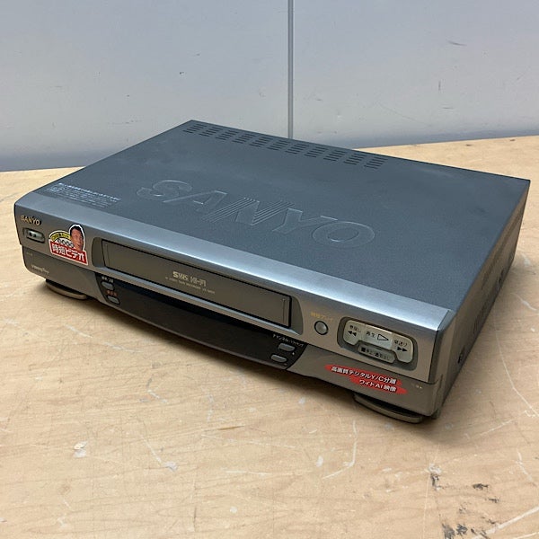 SANYO/サンヨー VZ-S850 ビデオデッキ S-VHS 96年製 時短ビデオ | 機械