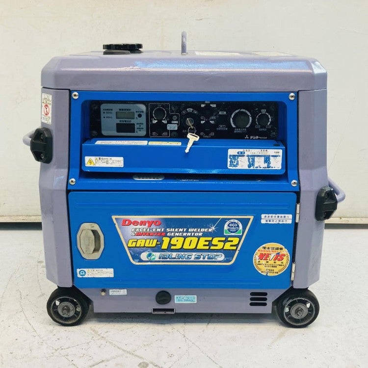 Denyo/デンヨー GAW-190ES2 防音型ガソリンエンジン溶接機 エンジン