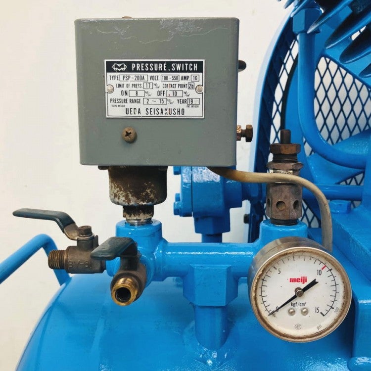 meiji/明治機械 GHO-3 2.2kw 3馬力 レシプロコンプレッサー | 機械工具