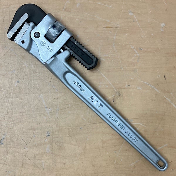HIT/東邦工機 ALP450 アルミパイプレンチ 450mm | 機械工具のMugendou