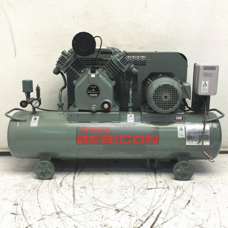 HITACHI/日立 2.2P-9.5VA6 2.2kW/3馬力 給油式 レシプロコンプレッサー