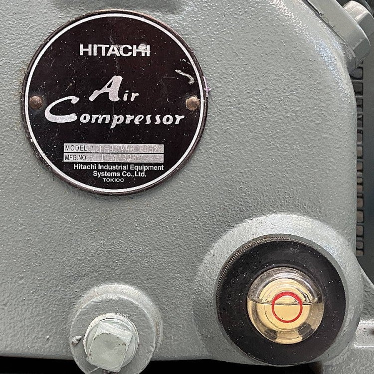 HITACHI/日立 2.2P-9.5VA6 2.2kW/3馬力 給油式 レシプロコンプレッサー