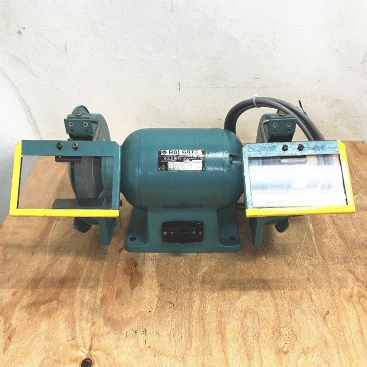 HITACHI/日立 GBT5 205mm 両頭グラインダー 卓上電気グラインダ 200V