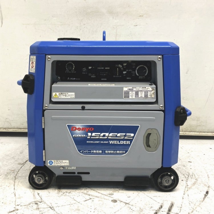 スラッシュ　デンヨー Denyo GAW-150ES2 エンジン溶接機 DENYO/デンヨー GAW-150ES2 エンジンウェルダー 防音型ガソリン