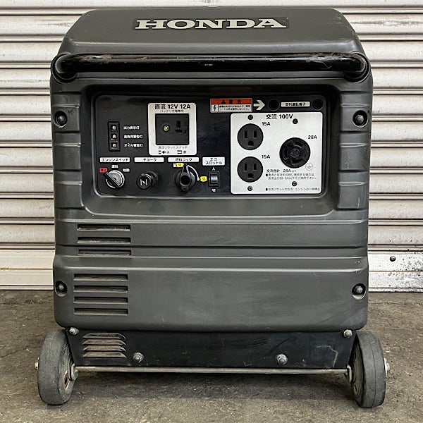HONDA/ホンダ インバーター発電機 2.8kVA セルスタート バッテリー現状