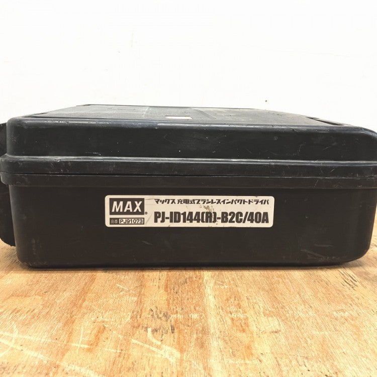 MAX/マックス PJ-ID144-B2C(R) 14.4V / 4.0Ah インパクトドライバ MAX/マックス PJ-ID144-B2C(R) 14.4V / 4.0Ah インパクトドライバ