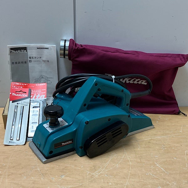 Makita/マキタ 110mm 電気カンナ 1911B 単相100V | 機械工具の