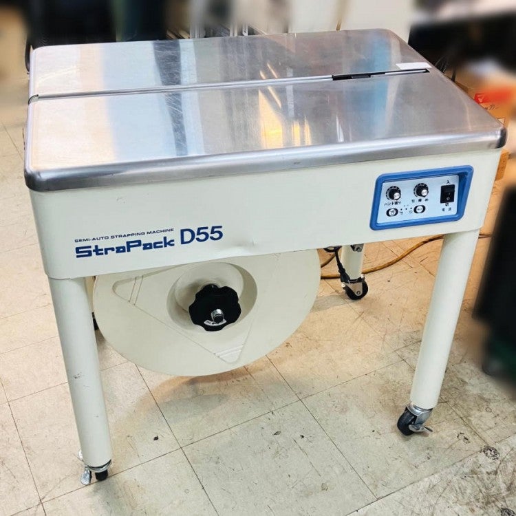 ストラパック D55 半自動梱包機 PPバンド結束機 | 機械工具のMugendou