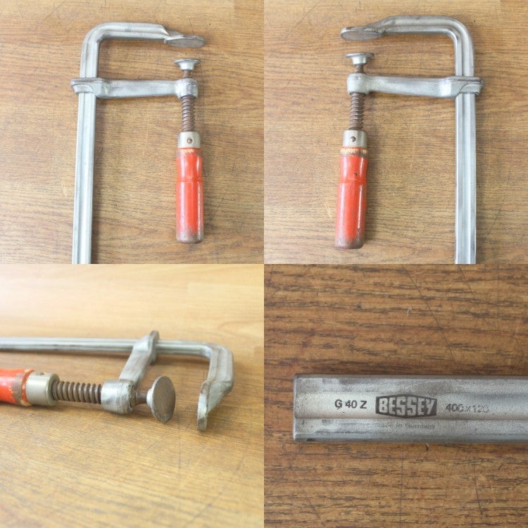 4本セット BESSEY/ベッセイ G40Z GZ40 GZ-40 L型クランプ GZ型 最大口 4本セット BESSEY/ベッセイ G40Z GZ40 GZ-40 L型クランプ GZ型 最大口