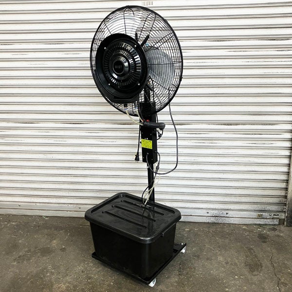 ヤスヨシ 業務用 65cm型 水冷ミストファン HLP-FAN65 100V 冷風扇
