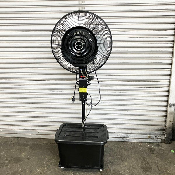 ヤスヨシ 業務用 65cm型 水冷ミストファン HLP-FAN65 100V 冷風扇