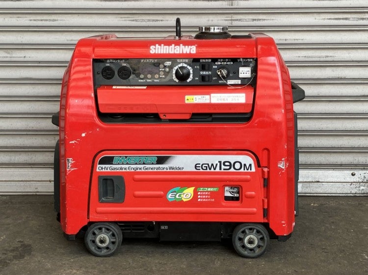 shindaiwa/新ダイワ 190A ガソリンエンジンウェルダー EGW190M-I 127