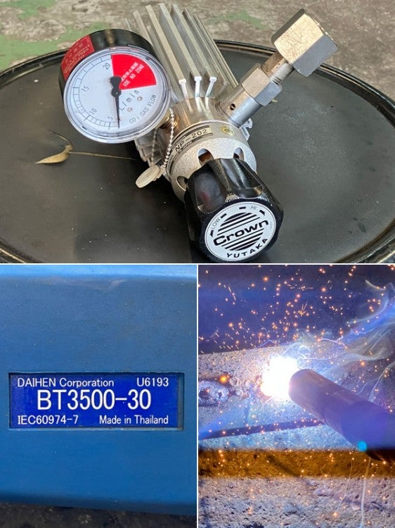 動作未確認・通電確認のみ】DAIHEN CO₂/MAG溶接機 CPDF-350 DAIHEN/ダイヘン 350A CO2/MAG 半自動溶接機 CPXD-350(S-2) 2020年製